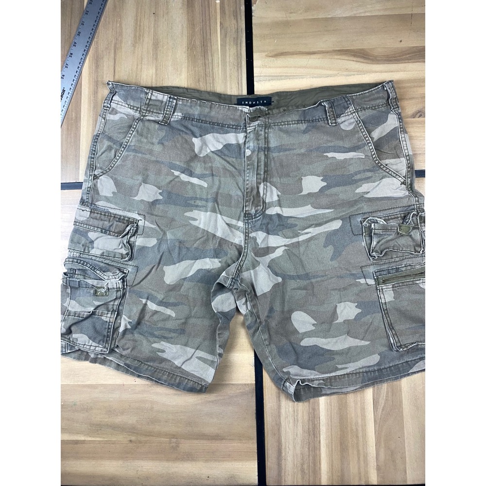 Sndnsta Camo Cargo Shorts Casual Outdoor Military Style‎ Size 46